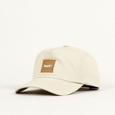 HUF Box Logo Cap Tan Brown